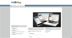 Desktop Screenshot of meandmine.com